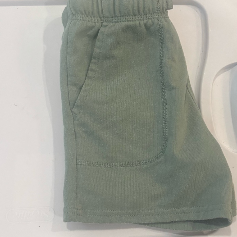 Carter's Green Casual Cotton Blend Shorts